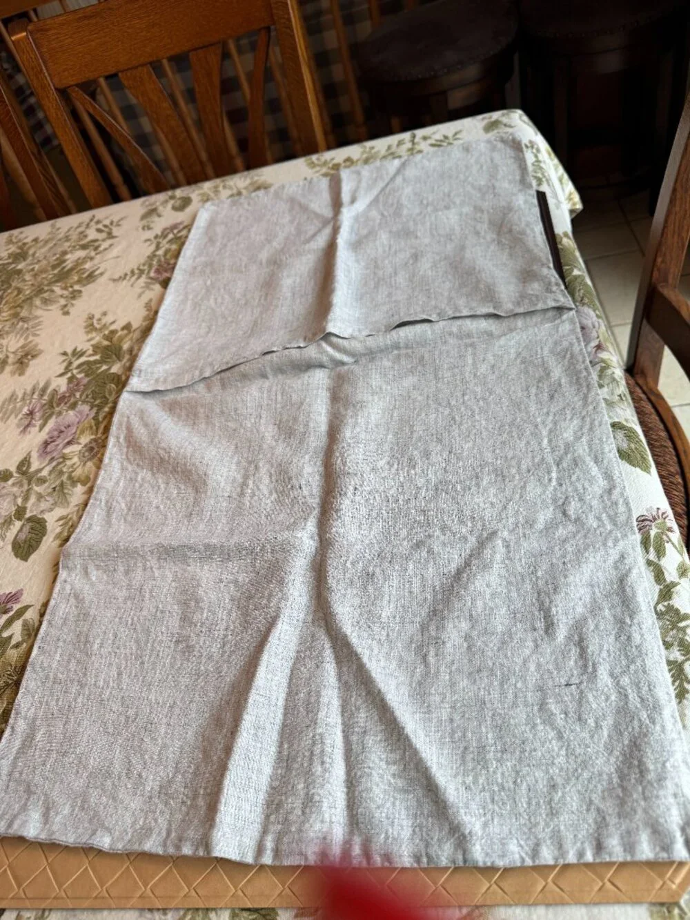 West Elm European Flax Linen Sham Natural Fax 20
